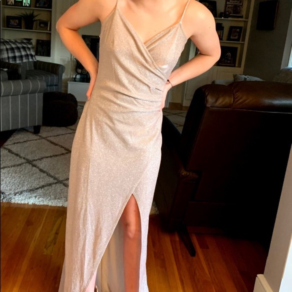 Sparkly prom dress